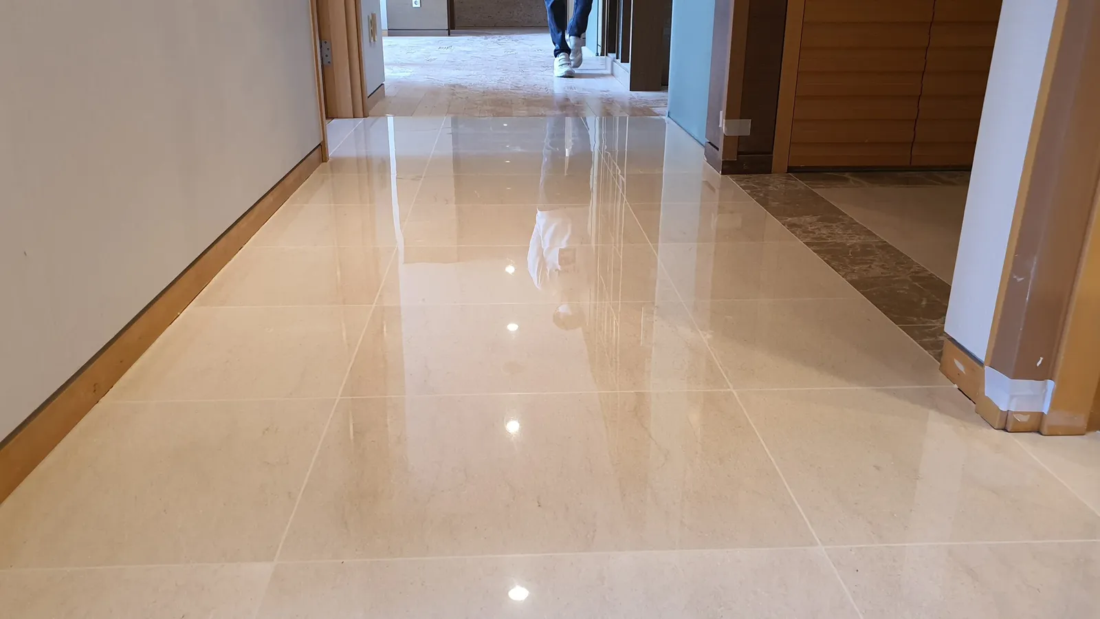 성내 엔지니어드스톤 상판 연마 시공 사진 10