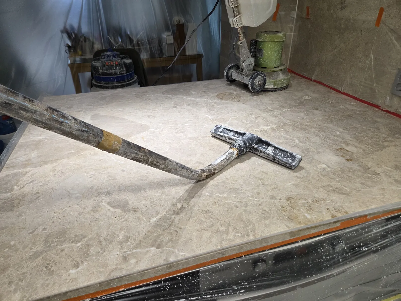 연수 대리석 바닥 연마광택 시공 사진 20