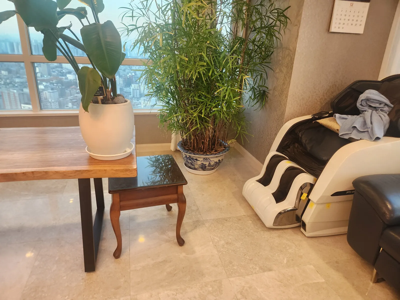 역삼 대리석 바닥 연마광택 시공 사진 5